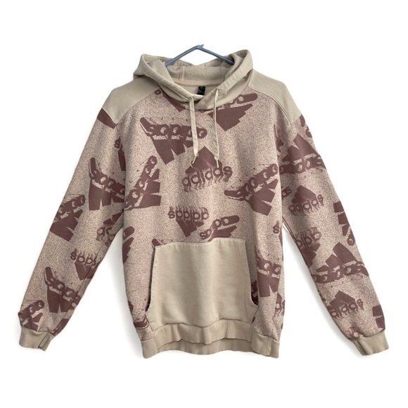 Adidas Men's Essentials Brandlove Q3 Hoodie Great Condition  Sweatshirt Size M - Picture 6 of 9